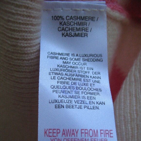 NWT Brodie Pink Cashmere Camo Sweater Pullover - Picture 6 of 8